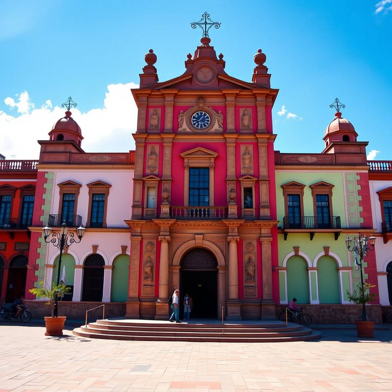 Imagen de la Plaza de Armas en Arequipa, Perú