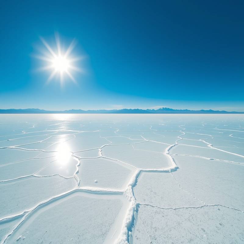 Imagen de los salares de Uyuni en Bolivia